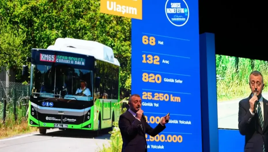 Kocaeli’de ulaşım alt yapısı güçleniyor