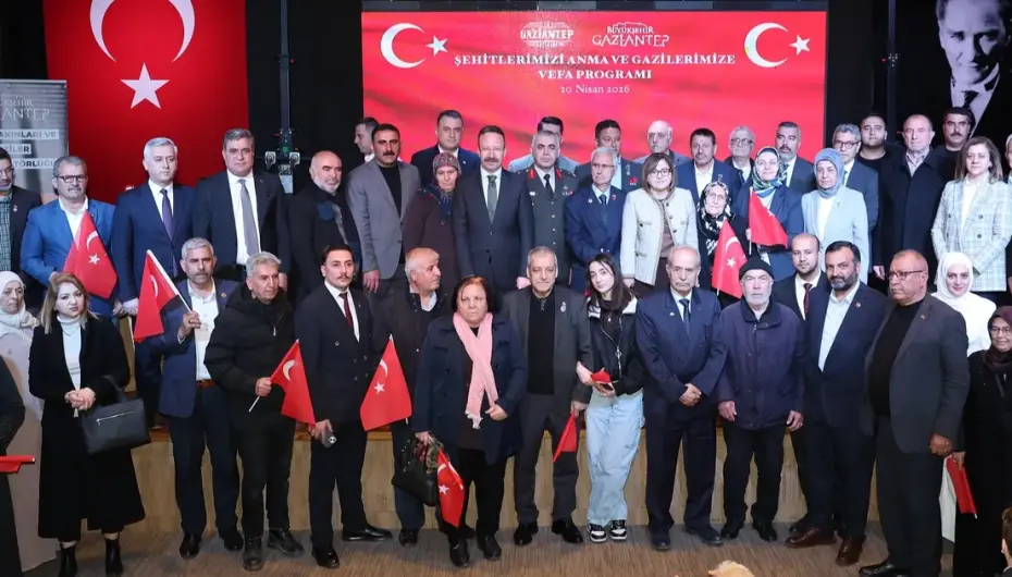 Gaziantep'te Başkan Şahin şehit aileleri ve gazilerle buluştu