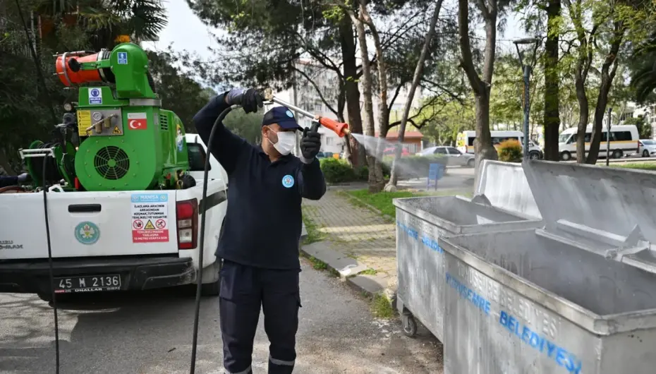 Manisa genelinde vektörle mücadele sürüyor