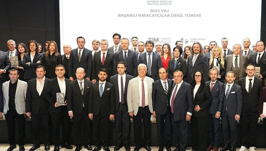 İSHİB, ihracat şampiyonu firmaları ödüllendirdi