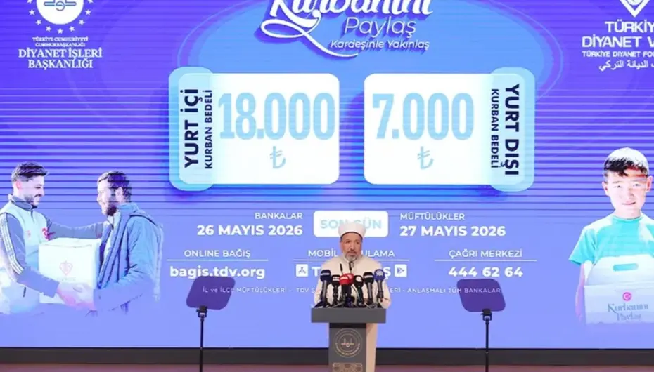 Vekaletle kurban kesim bedeli belli oldu