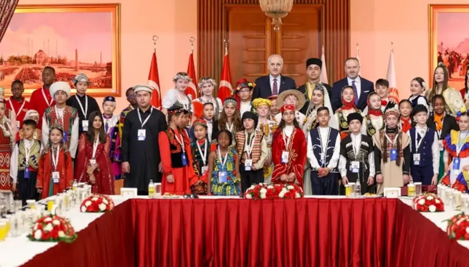 26 ülkeden dünya çocukları TBMM'de