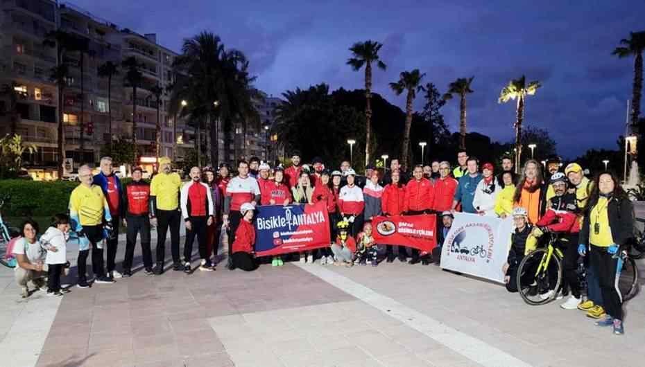 Antalya 23 Nisan’da pedal çevirdiler