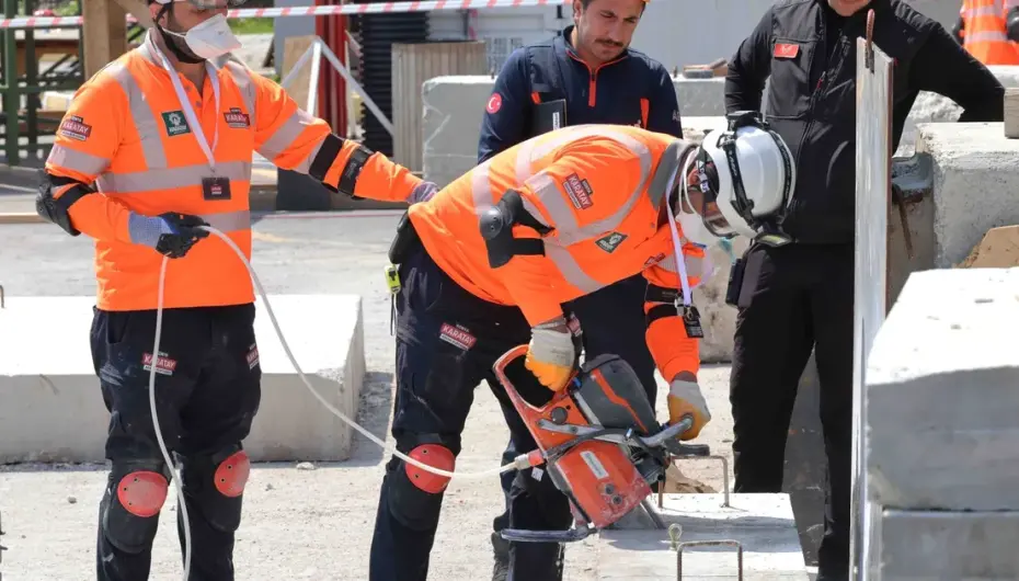 Konya Karatay Arama Kurtarma Ekibi akredite oldu