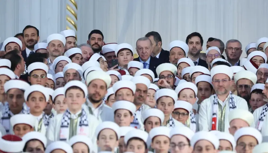 Çamlıca Camii’nde 333 öğrenci hafızlık icazetini aldı