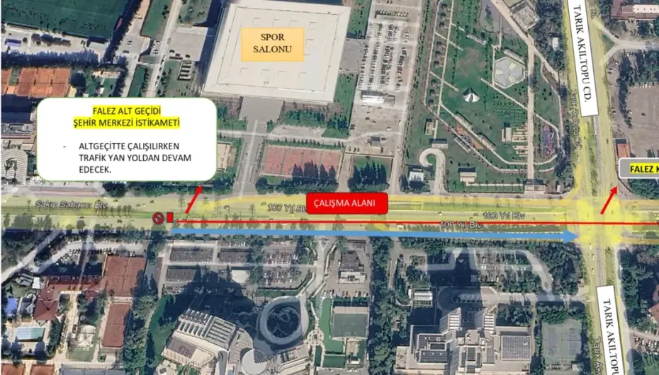 Antalya'da bu yol trafiğe kapatılacak