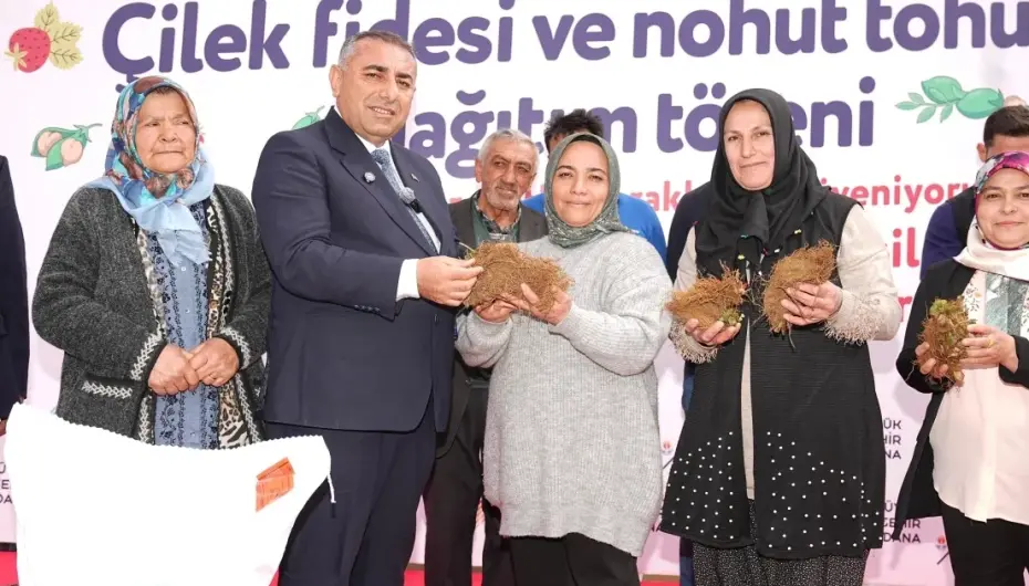 Adanalı üreticiye Büyükşehir'den tam destek