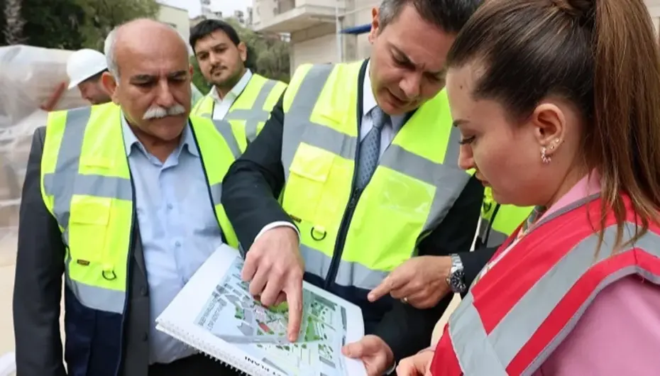 Büşra Özdemir'den kentsel yenileme projesine yakın takip