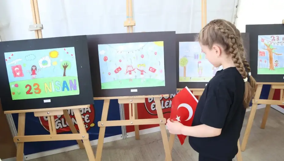 Kocaeli’de çocuk ressamlar için sergi