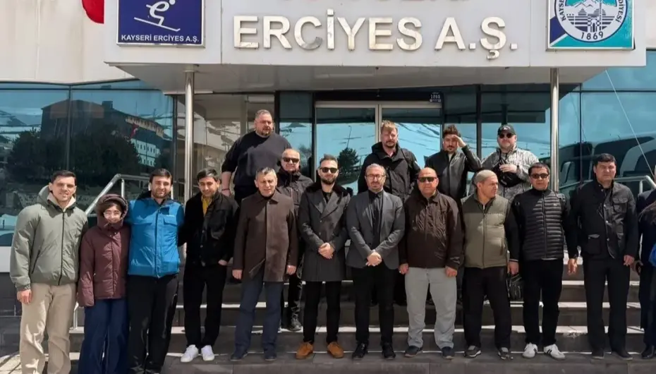 Rusya ve Türkmenistanlı iş insanlarına Erciyes sunumu