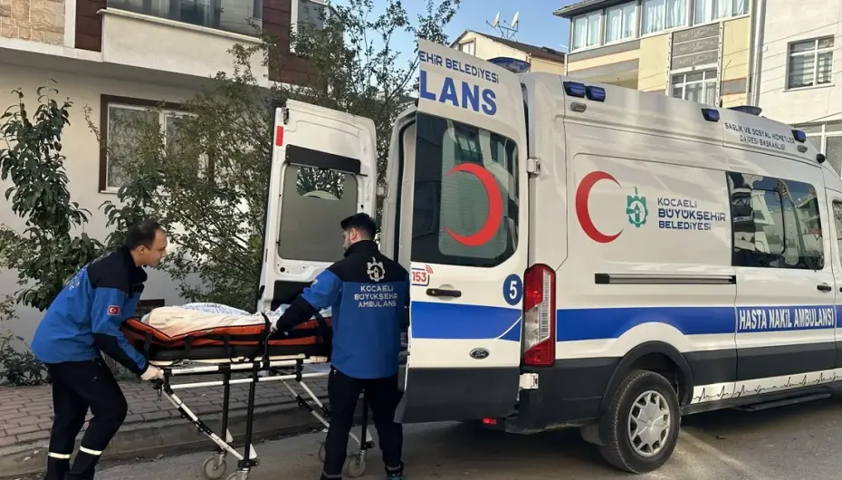 Kocaeli’de Hasta Nakil Ambulans hizmeti 13 bin 699 vatandaşa ulaştı