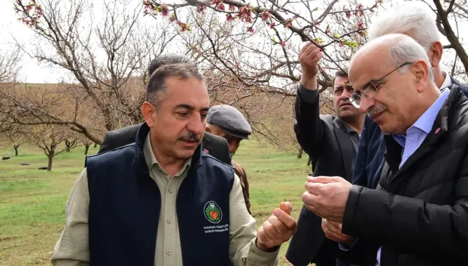 Malatya’da dolu felaketi sonrası yerinde tespit... Yaraları birlikte saracağız
