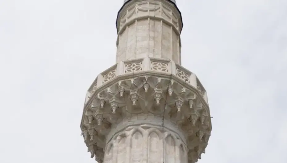 Ayasofya'da kuzeydoğu minare restorasyonu tamamlandı