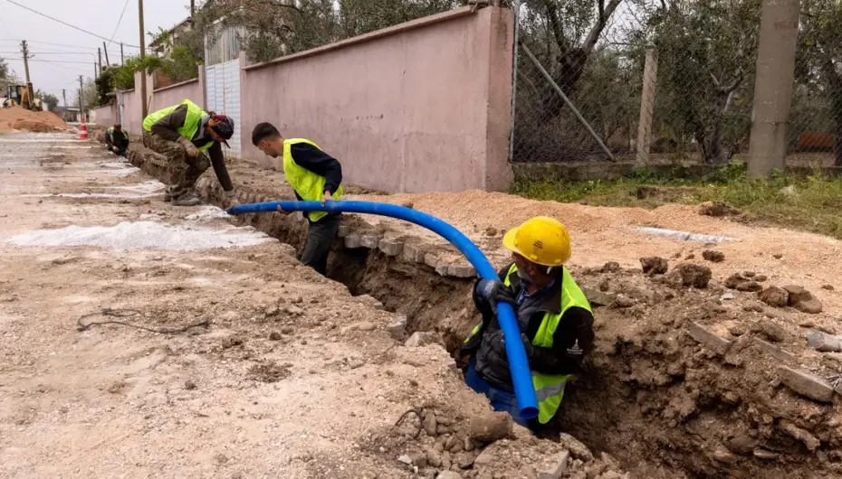 Bergama’da 75 kilometrelik hatla su sorunu tarihe karışıyor