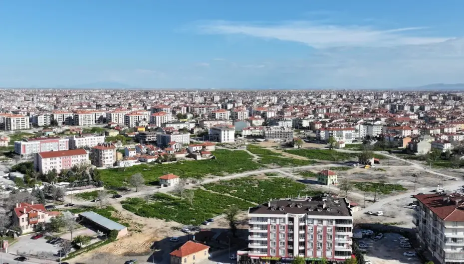 Konya'da kentsel dönüüşüm alanına yakın mercek