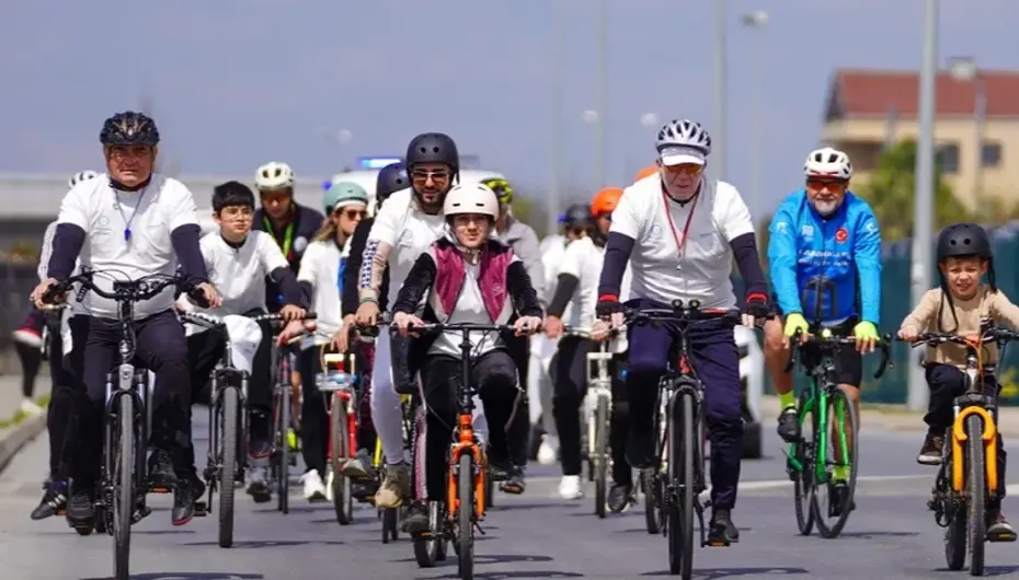 Beylikdüzü'nde pedallar sağlığa çevrildi