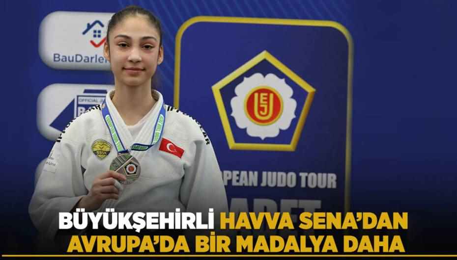 Konyalı Havva'dan Avrupa'da bir madalya daha