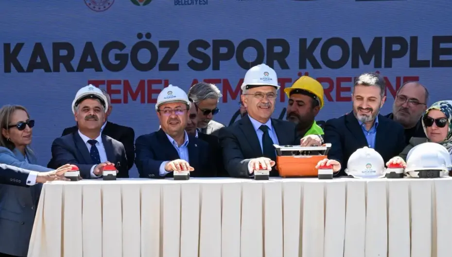 Malatya'da TOKİ Karagöz Spor Kompleksi’ne temel atıldı