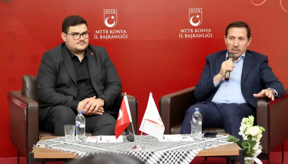Konya Karatay'da Başkan Kılca MTTB'li gençlerle buluştu