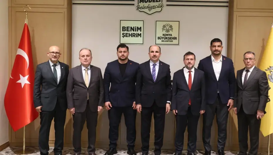 13. kez Avrupa Şampiyonu'ndan Konya'ya ziyaret