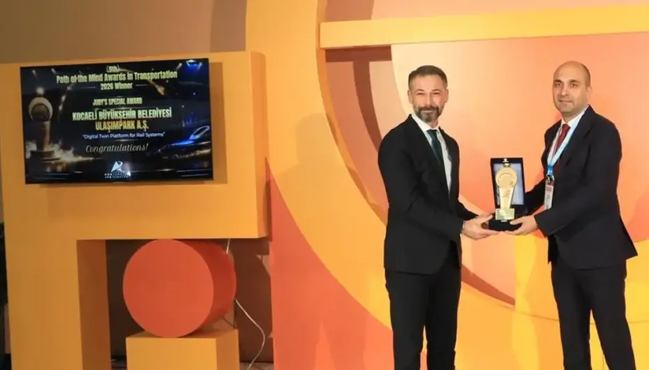 Kocaeli'nin 'Dijital İkiz' UlaşımPark’a ödül getirdi