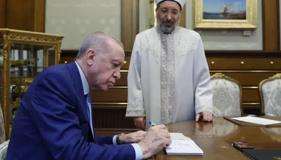 Cumhurbaşkanı Erdoğan kurban vekâletini TDV'ye verdi