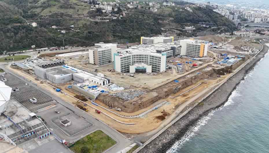 Trabzon'da Şehir Hastanesi’ne sağlam altyapı