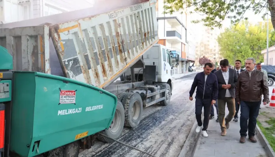 Kayseri Melikgazi sabahın ilk ışıklarıyla sahada