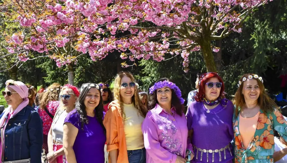 Ankaralı kadınlar Sakura Şenliği’nde buluştu