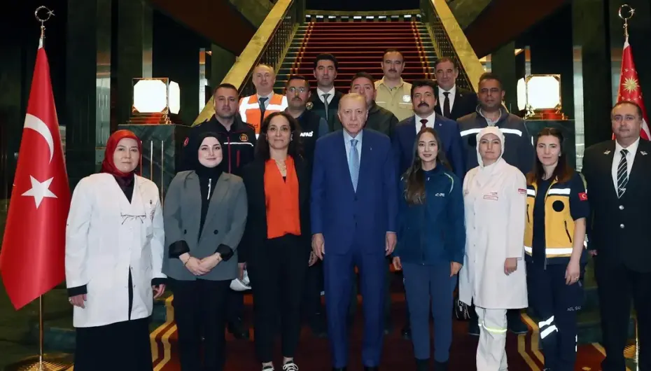 Erdoğan işçi ve işveren temsilcilerini ağırladı