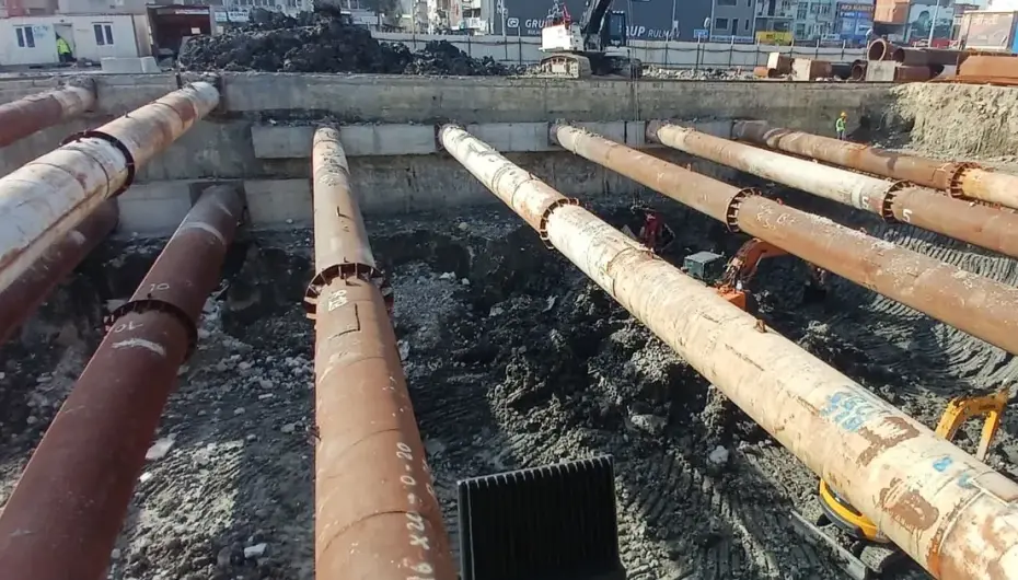 Halkapınar yeraltı araç depolama tesisi şekilleniyor
