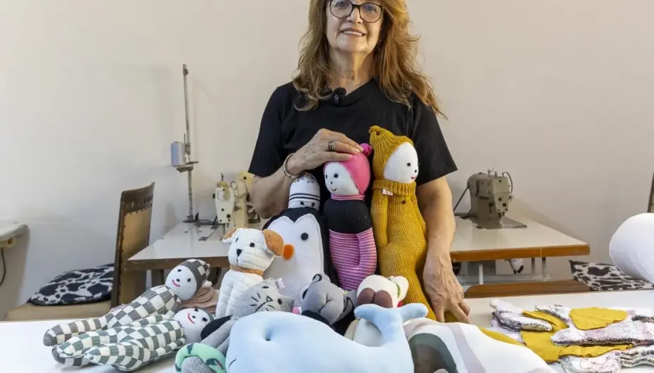 Mersin’de tekstil atıkları oyuncağa dönüşüyor
