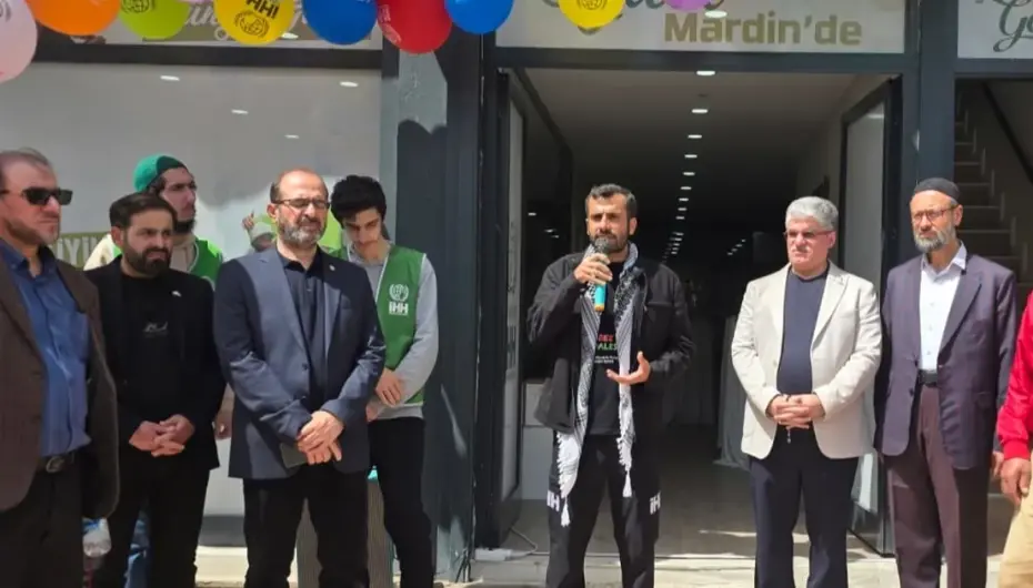 Mardin İHH'nin yeni yerine dualı açılış!