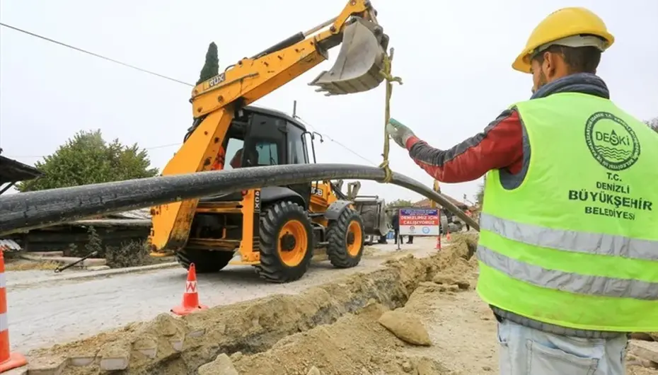 Büyükşehir DESKİ’den Honaz’da altyapı hamlesi
