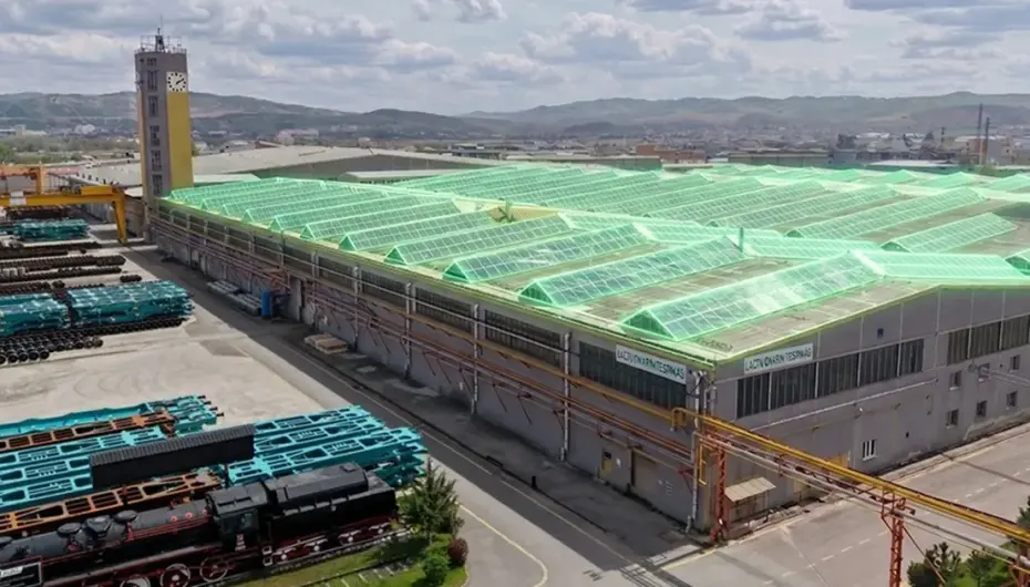 Stratejik vagonlar güneş enerjisiyle üretilecek