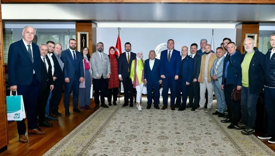 Bosna Hersek Dostluk Köprüleri Derneği'nden Büyükkılıç'a ziyaret