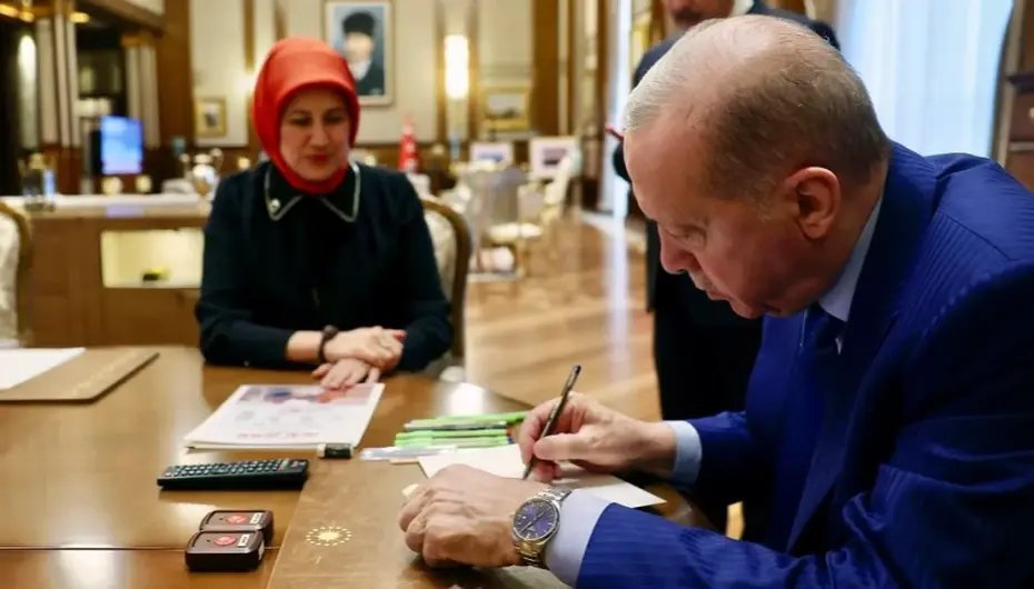 Cumhurbaşkanı Erdoğan kurban vekaletini Türk Kızılay'a verdi