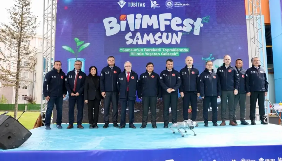 Samsun’da BİLİMFEST coşkusu başladı