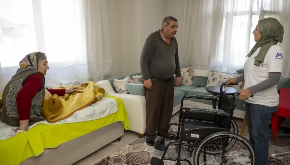 Mersin’de engelli vatandaşlara ücretsiz medikal destek
