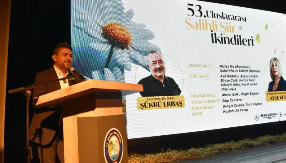 Uluslararası Şiir İkindileri ile Manisa’da sanat rüzgarı esti