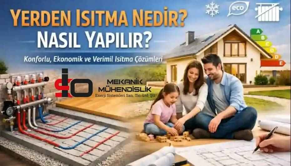 Yerden Isıtma Sistemi Yeni Yapılarda Standart Haline Geliyor