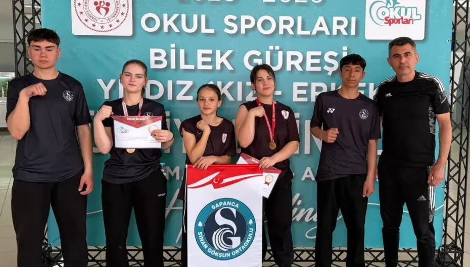 Sakarya Sapanca’dan Türkiye derecesi