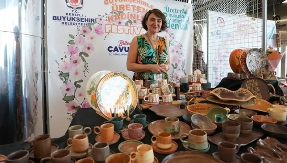 Denizli Büyükşehir’le kadın emeği ve anne sevgisi bir arada