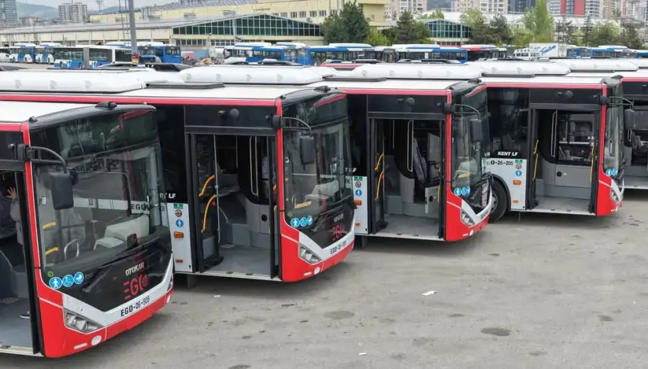 Ankara’da toplu taşıma filosu güçleniyor