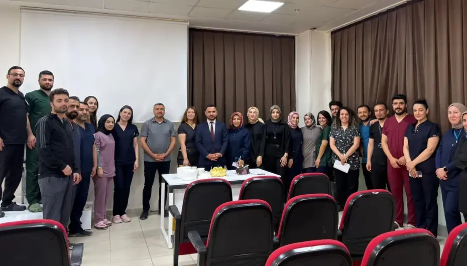 Batman Kozluk'ta hemşireler unutulmadı