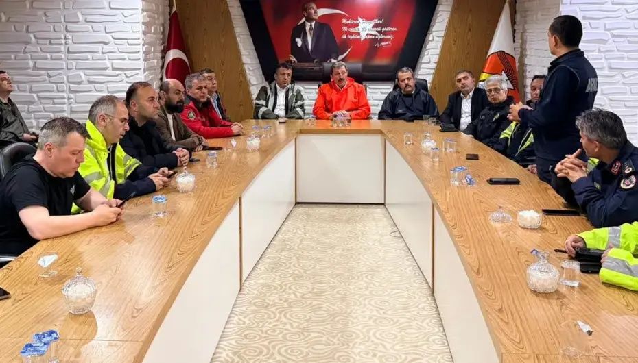 Samsun Havza'da sağanak sonrası koordinasyon sürüyor