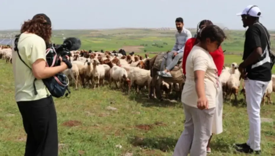 İpek Yolu Kervanı'nın 'Sürü Nereye Gidiyor?' belgesinde bir bölüm daha tamamlandı