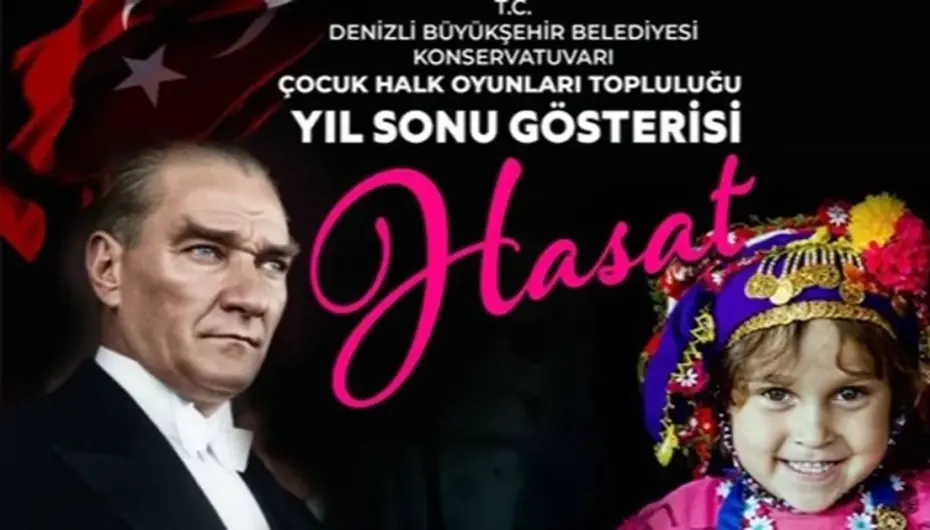 Denizli'de minik yıldızlar sahneye çıkıyor