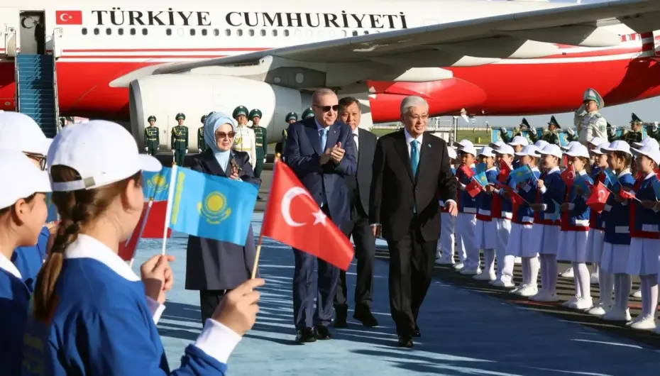 Cumhurbaşkanı Erdoğan Astana'da