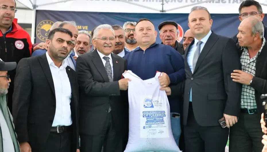 Kayserili çiftçiye 1.2 milyar liralık destek